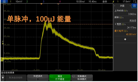 高功率納秒激光器單脈沖