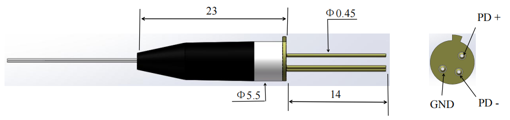 N2:Φ5.5×23（適用套管、加連接頭）